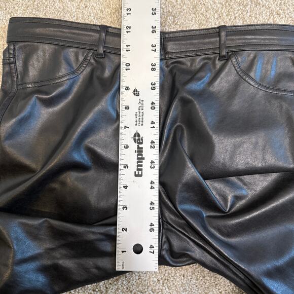 Wilfred Free 8 faux leather high waist skinny pants P2 2374 - Picture 8 of 10